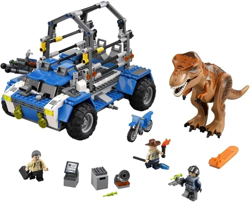 LEGO Jurassic World T. Rex Tracker 75918 juego para armar