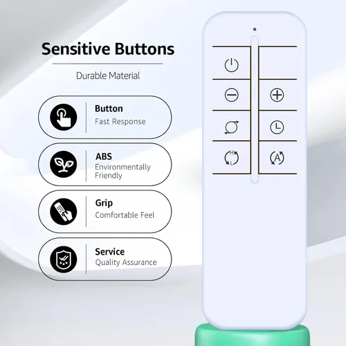 Miniatura 7 de Control remoto de repuesto compatible con ventilador oscilante de cerámica Lasko 5115 5135 5144 755320 565134 5511 5521 5534 5536