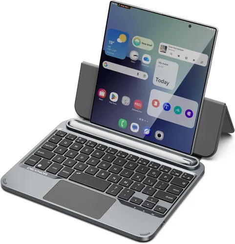 Miniatura 8 de Dexnor Para Samsung Galaxy Tab S8/S7 Funda Con Teclado Soporte Magnético Flotante Cantilever Con Trackpad Multi-Touch S Pen Holder Funda De Teclado