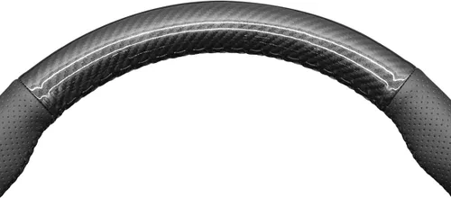 Miniatura 2 de MEWANT Funda para volante de automóvil para Lexus es 200t 250 300 350 F Sport/RC/CT 200h / NX PU de fibra de carbono y cuero de microfibra