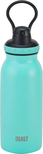 Miniatura 2 de BUILT Botella de acero inoxidable de doble pared Prospect de 32 onzas Aqua 5253182
