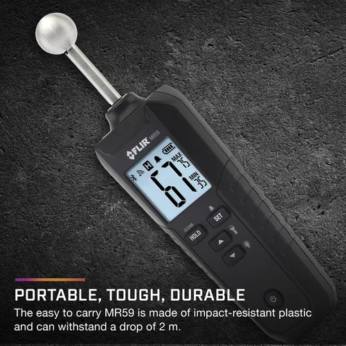 Miniatura 7 de FLIR Medidor de Humedad con Sonda Esférica MR59 y Bluetooth
