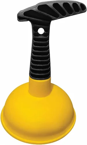 Émbolo para fregadero, mini émbolo fácil de usar con mango corto, potente herramienta de desatascamiento para fregadero de cocina, ducha, desagües