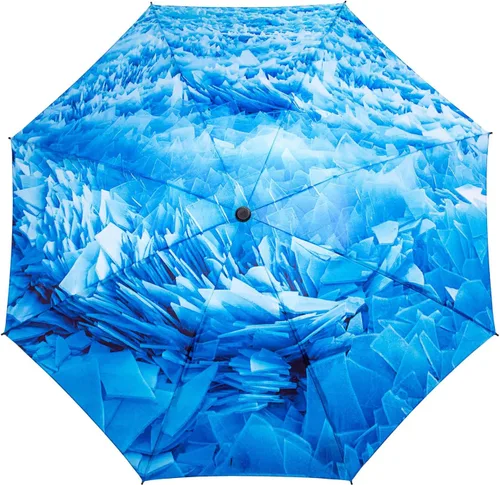 Miniatura 15 de LANBRELLA Paraguas plegable inverso compacto paraguas de viaje a prueba de viento automático