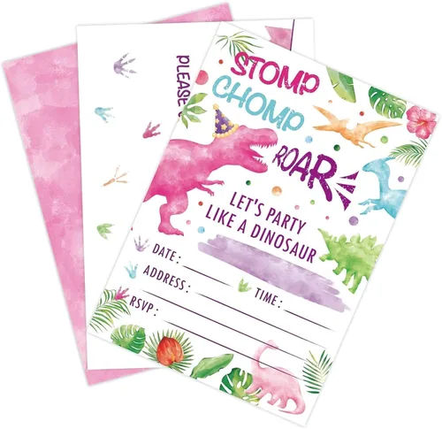 Miniatura 9 de WERNNSAI Invitación para Fiesta de Videojuego - Juego de 24 Tarjetas de Cumpleaños de Juego Azules para Llenar con Sobres y Adhesivo para Niños