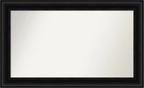 Miniatura 33 de Amanti Art Espejo personalizado, espejo de baño negro puente, espejo de pared o espejo de tocador de baño sobre el fregadero (26 x 26 pulgadas)