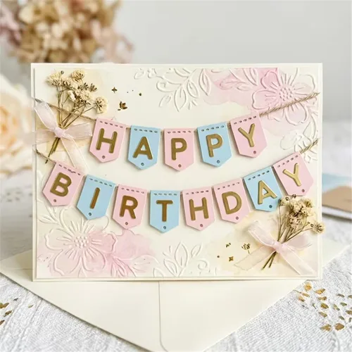 Miniatura 23 de Plantillas de corte de metal para Navidad DIY, plantilla de estampado en relieve para álbum de recortes, creación de tarjetas, molde para álbum