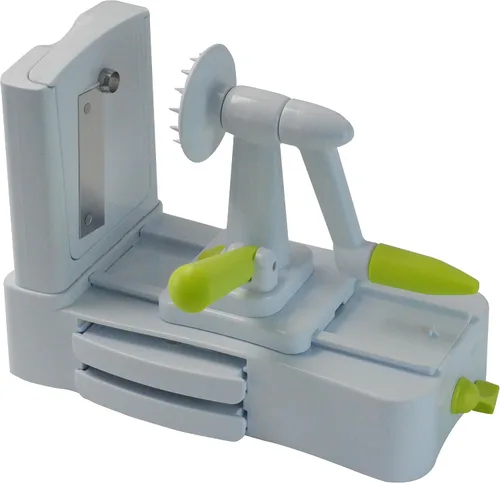 Miniatura 7 de Southern Homewares - Cortador de verduras en espiral de 3 cuchillas, calabacín, fabricante de fideos de espagueti para frutas y verduras, diseño