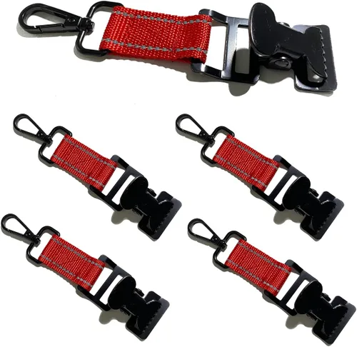Miniatura 8 de ZHIRONGFA - Soporte de clip para guante de bomberos para correa de equipo de trabajo, herramientas de secado de rescate de seguridad para ropa