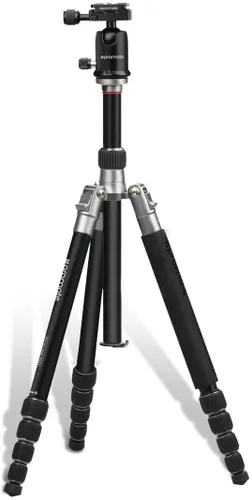Miniatura 6 de Promate Precise 155 - Trípode fotográfico, negro
