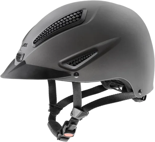Miniatura 8 de uvex perfexxion II - Casco de equitación para mujer y hombre, color antracita, ajustable y excelente ventilado