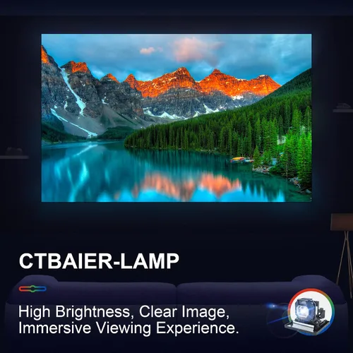 Miniatura 4 de CTBAIER ET-LAE1000 - Lámpara proyector de repuesto de calidad superior para PANASONIC PT-AE1000 PT-AE1000E PT-AE1000U PT-AE2000 PT-AE2000E