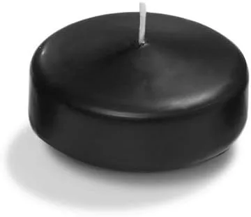 Miniatura 21 de yummi Caja de 18 velas flotantes color rojo rubí de 3 pulgadas