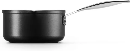 Miniatura 3 de Le Creuset Cacerola antiadherente endurecida Pro Open con boquillas de doble vertido, 1.7 cuartos de galón.