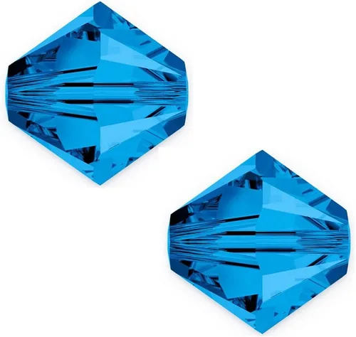 Miniatura 35 de Adabele - Cuentas bicónicas de cristal austriaco similares a cristales de Swarovski o Preciosa- Para aretes, brazaletes, collares, abalorios, joyas