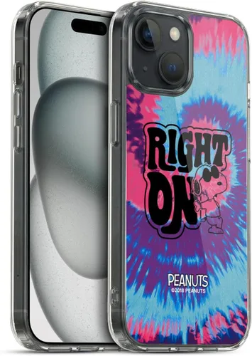 Miniatura 69 de Head Case Designs Funda de gel Woodstock 50th con licencia oficial de Peanuts Snoopy Guitar 1969 [protección de grado militar] compatible con Apple