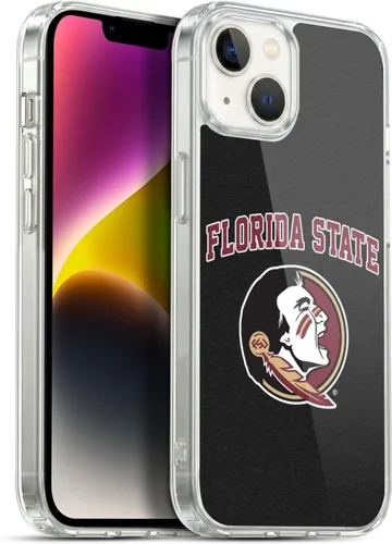 Miniatura 279 de Head Case Designs Funda de gel suave FSU Seminoles de la Universidad Estatal de Florida con licencia oficial compatible con Apple iPhone 13 Pro Max