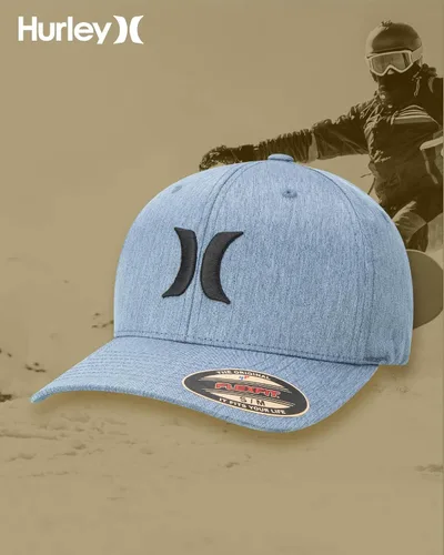 Miniatura 77 de Hurley Gorras para hombre - One & Only Flexfit Textures Cap - Sombreros ajustados para hombre, S-XL