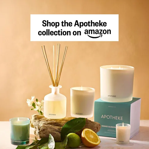 Miniatura 27 de Apotheke Velas perfumadas exclusivas para el hogar, lavanda Hinoki, 10.5 onzas, cera de soja, no tóxica, tarro grande blanco, velas de lujo regalos