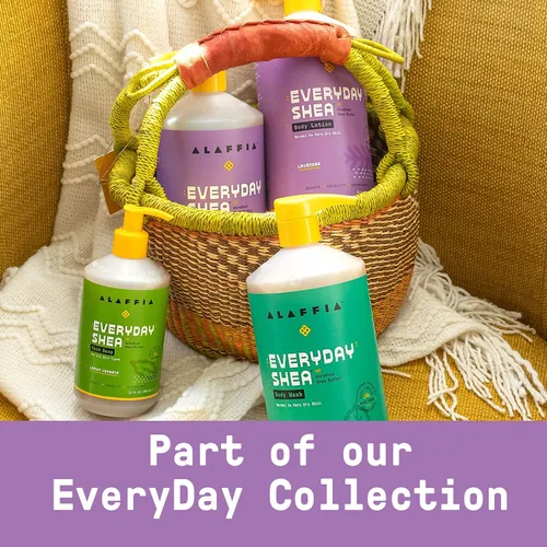 Miniatura 6 de Champú de manteca de karité hidratante, 32 onzas de Alaffia, Everyday Shea, 32