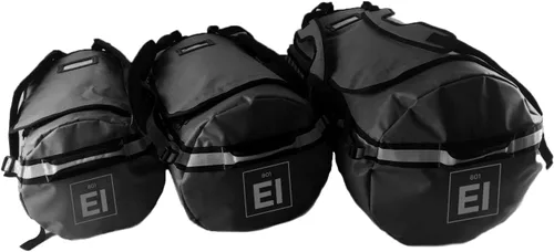 Miniatura 48 de Element Equipment Trailhead Bolsa de lona con correas de hombro de tela impermeable, Color verde azulado., Large 85 Liters