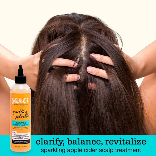 Miniatura 2 de SAUCE BEAUTY Tratamiento aclarador del cuero cabelludo (8 onzas líquidas) Limpiador espumoso para el cuero cabelludo y el cabello, removedor