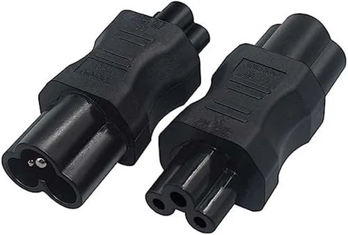Miniatura 11 de Adaptador de corriente de CA IEC320 C6 a C13, convertidor de conversión de enchufe C6 de 3 pines a C13 de 3 agujeros, convertidor de corriente de CA