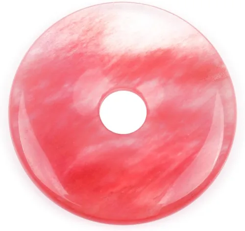 Miniatura 38 de GEM-Inside Rock Quartz Gemstone Loose Beads Genuine Natural Doubt Pink Ring Crystal Energy Stone Power para aretes colgantes, fabricación de joyas