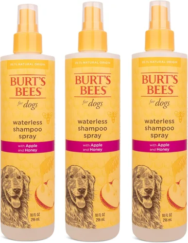 Miniatura 14 de Burt's Bees for Pets Champú en aerosol sin agua para perros, manzana y miel, champú seco sin enjuague para todos los perros y cachorros, pH