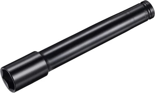 Miniatura 9 de uxcell 1/2" Drive by 0.669 in Deep Socket, acero CR-V tratado térmicamente 8" longitud, tamaños métricos de 6 puntos