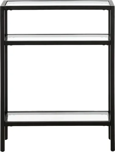 Miniatura 4 de Henn&Hart Mesa consola rectangular de 22 pulgadas de ancho en bronce ennegrecido, mesa de entrada, mesa decorativa para sala de estar, pasillo