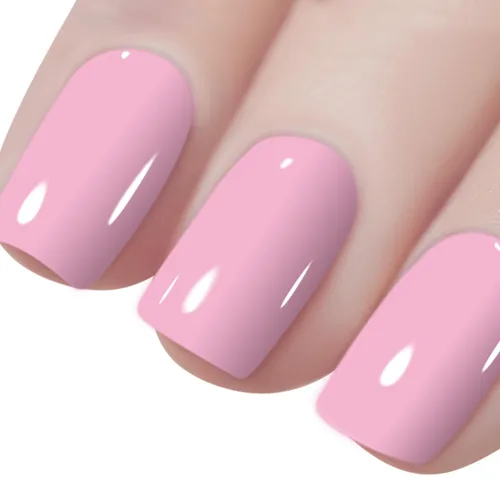Vishine Gelpolish Esmalte de uñas de gel profesional UV LED Soak Off Color Manicura Color Rosa Claro #1408 1408-rosa claro