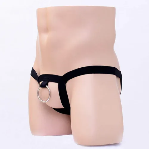 Miniatura 7 de Tangas G-Strings para hombre con correa de moda Sretch Slip con espalda en T Micro ropa interior sexy lencería con anillo