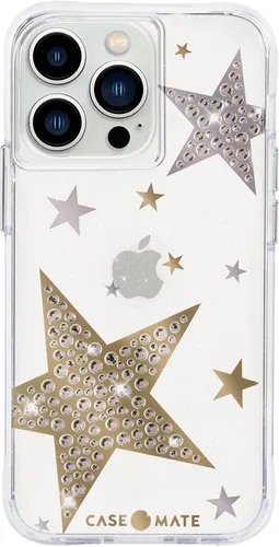 Miniatura 25 de Case-Mate Funda para iPhone 13 Pro Max para mujeres [protección contra caídas de 10 pies] [carga inalámbrica] Funda transparente cristalina