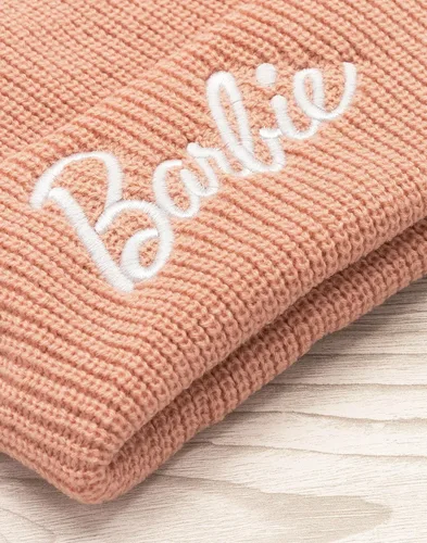 Miniatura 4 de Barbie Sombrero de invierno de lana de punto, Rosado, Talla única