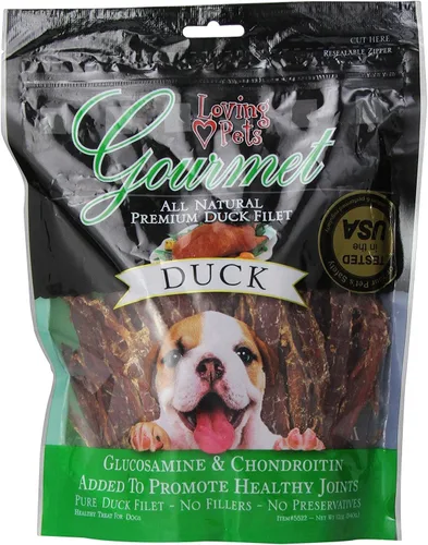 Miniatura 5 de Loving Pets Gourmet - Envolturas de manzana y pollo de primera calidad naturales con glucosamina y condroitina, golosinas para perros, 6 onzas