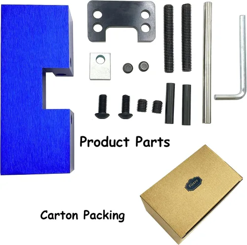 Miniatura 7 de Herramienta universal de empuje de vista de pistola para Glock 1911 Sig Springfield y otros pistola para mira delantera o trasera Azul