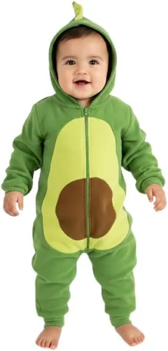 Miniatura 116 de Enterizo de vellón para bebé, rómper de una sola pieza con capucha para niños, ropa para exteriores, chaqueta infantil