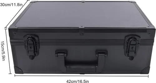 Miniatura 7 de Estuche de tren de maquillaje, organizador portátil de cosméticos de maquillaje de belleza, Negro2, Portátil