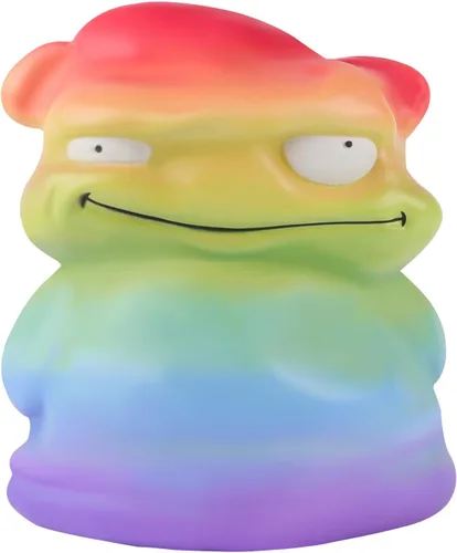 Miniatura 3 de Anboor Juguete gigante de monstruo arcoíris de 9.9 pulgadas, juguete Kawaii Gaint suave animal de levantamiento lento y perfumado, juguete