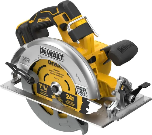 Miniatura 3 de DEWALT Sierra circular inalámbrica sin escobillas de 20 V MAX XR de 7-1/4 pulgadas, solo herramienta (DCS590B)