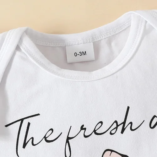 Miniatura 3 de Toddler Kids Baby Girl Outfit Toddler Girls Summer Short Sleeve Letter Print Tops And Short Cute Outfits for