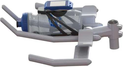 Miniatura 6 de Speedfil Z4 Between-the-Arms (BTA) Portabidón de agua con soporte para computadora.