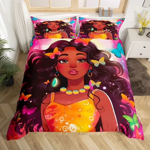 Miniatura 18 de Juego de ropa de cama de bandera estadounidense tamaño individual para habitación de niños y niños, juego de funda de edredón de águila calva, funda