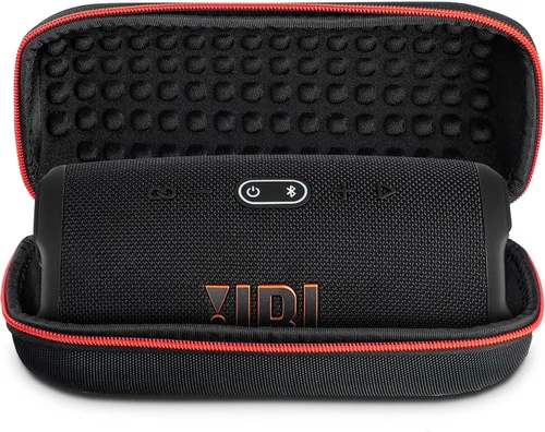 Miniatura 3 de JBL Altavoz Bluetooth inalámbrico Charge 5 (negro) Audio resistente al agua IP67 para exteriores con graves profundos y tiempo de reproducción