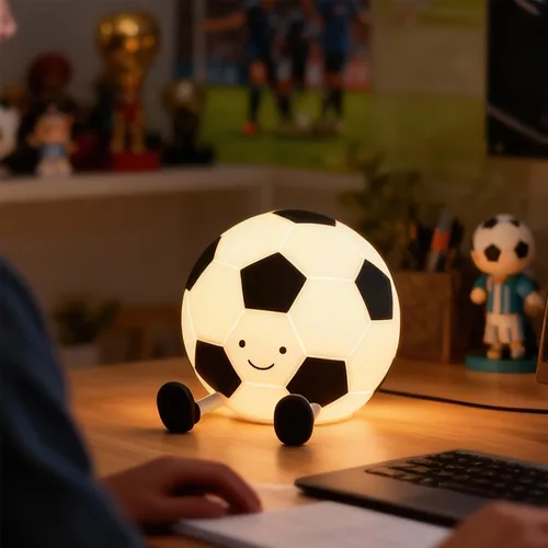 Miniatura 10 de IFTHFOUR Luz Nocturna de Axolotl – Linda Lámpara Recargable y Ajustable de Silicona, Decoración Kawaii para Habitación de Niños Niñas y Niños