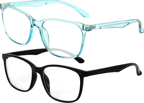 Miniatura 8 de Lentes de bloqueo de luz azul cuadrados para computadora/juegos/TV/teléfono-99% filtrado de luz azul para hombres y mujeres
