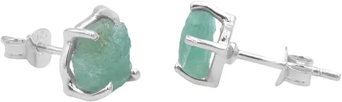 Miniatura 3 de Starborn Creations - Pendientes de piedra preciosa rugosa