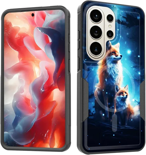 Miniatura 234 de Funda magnética para Galaxy A16 5G, [compatible con MagSafe] [protección contra caídas de grado militar] Funda resistente a prueba de golpes