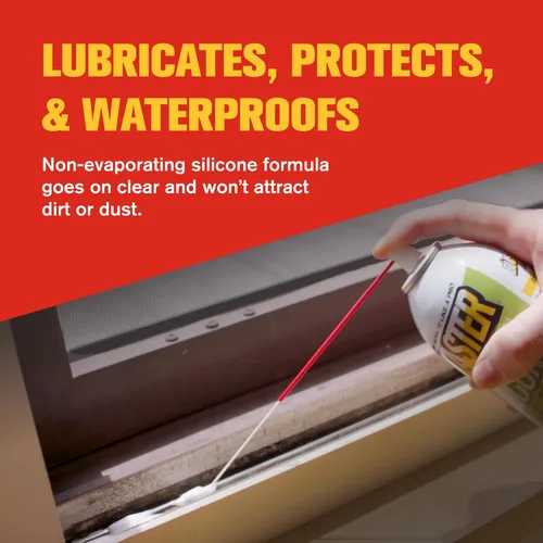 Miniatura 5 de B'Laster - Lubricante de silicona en aerosol, latas de aerosol de 11 onzas (paquete de 12) – Lubricante en aerosol de silicona para goma y plástico